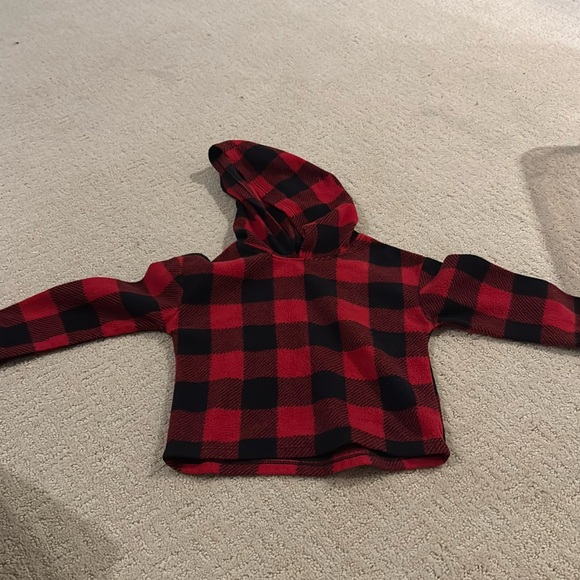 jumping beans Other - Jumping Beans red/black checked hoodie. Size 3T.